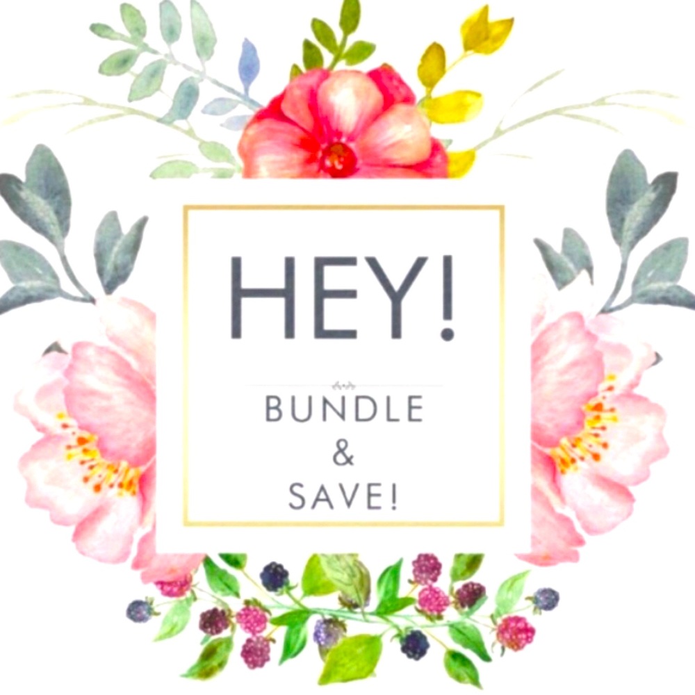 Bundle items for great deals!